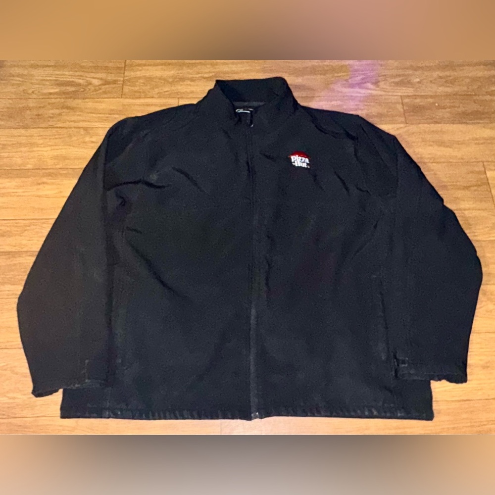 Pizza Hut Jacket Mens 2X Full Zip Soft Shell Employee Uniform Work wear T30
